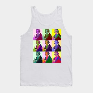 Ludwig Van Beethoven Pop Art Tank Top